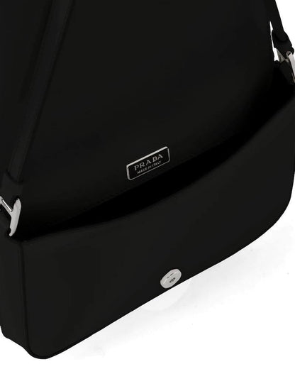 Brushed Leather Shoulder Bag - image 4