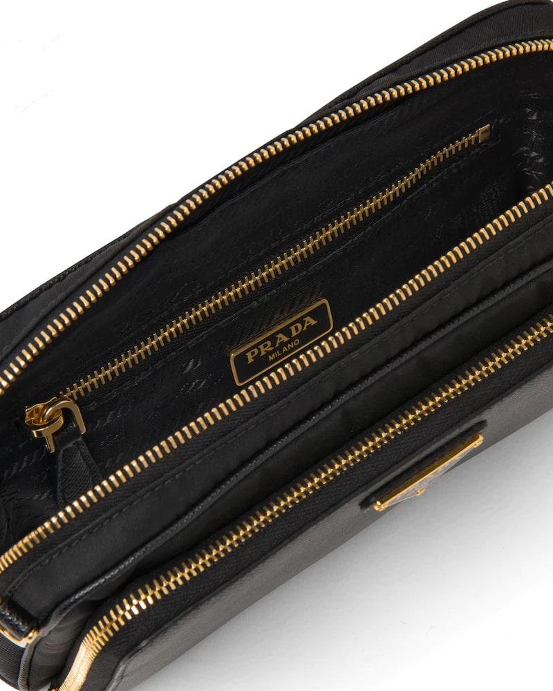 Prada Nylon and Saffiano Leather Mini-bag - photo 4