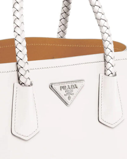Prada Double Medium Leather Handbag - photo 5