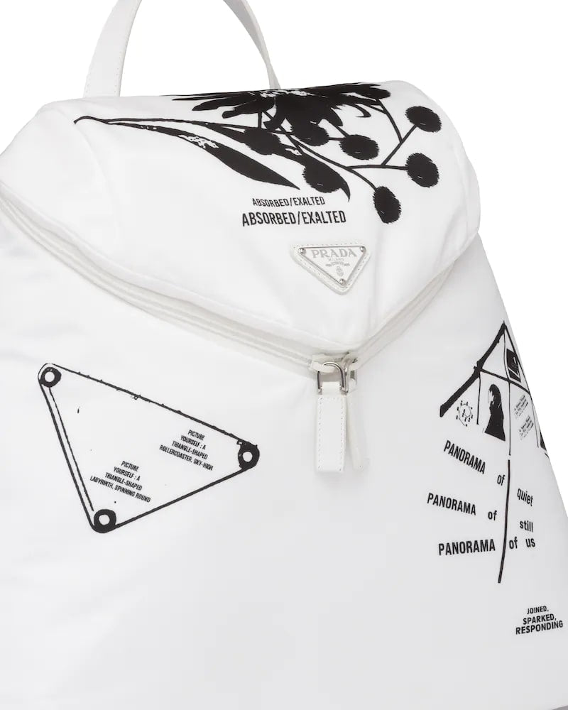 Prada Signaux Printed Nylon Backpack - photo 5