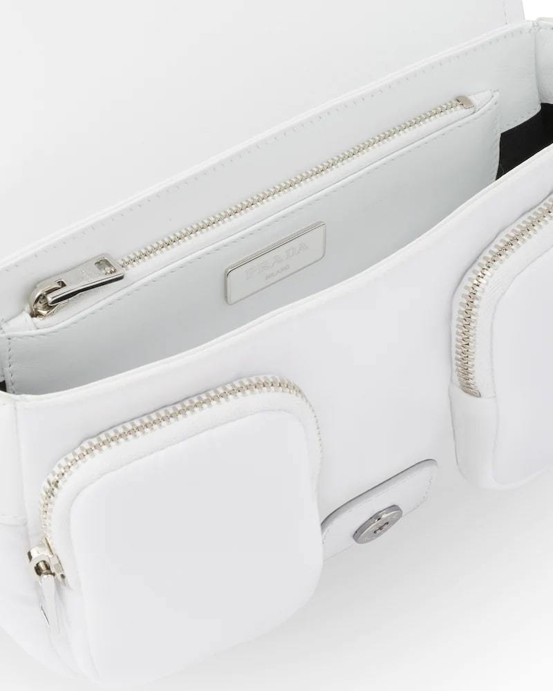 Prada Pocket Nylon and Brushed Leather Bag - photo 25