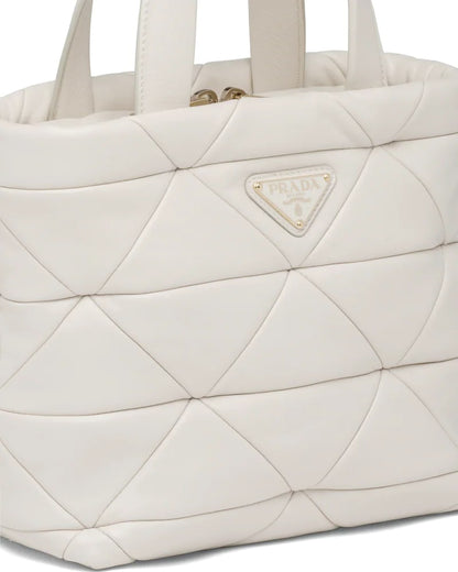 Prada System Nappa Leather Patchwork Tote - photo 5