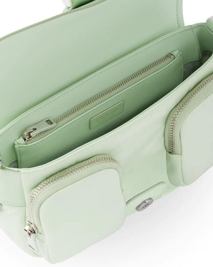 Prada Pocket Nylon and Brushed Leather Bag - photo 7