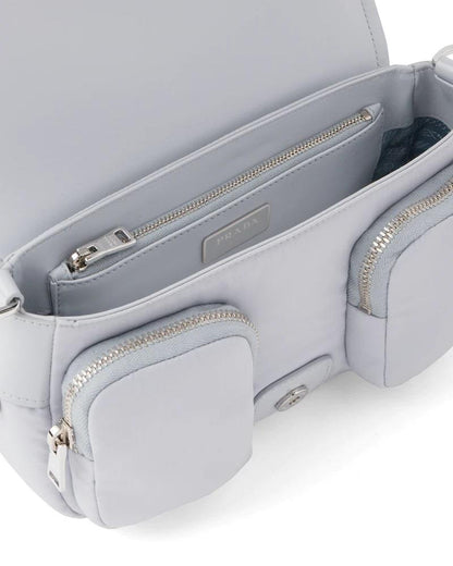Prada Pocket Nylon and Brushed Leather Bag - photo 11