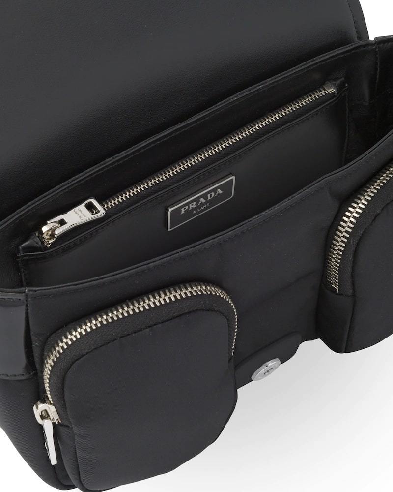 Prada Pocket Nylon and Brushed Leather Bag - photo 16