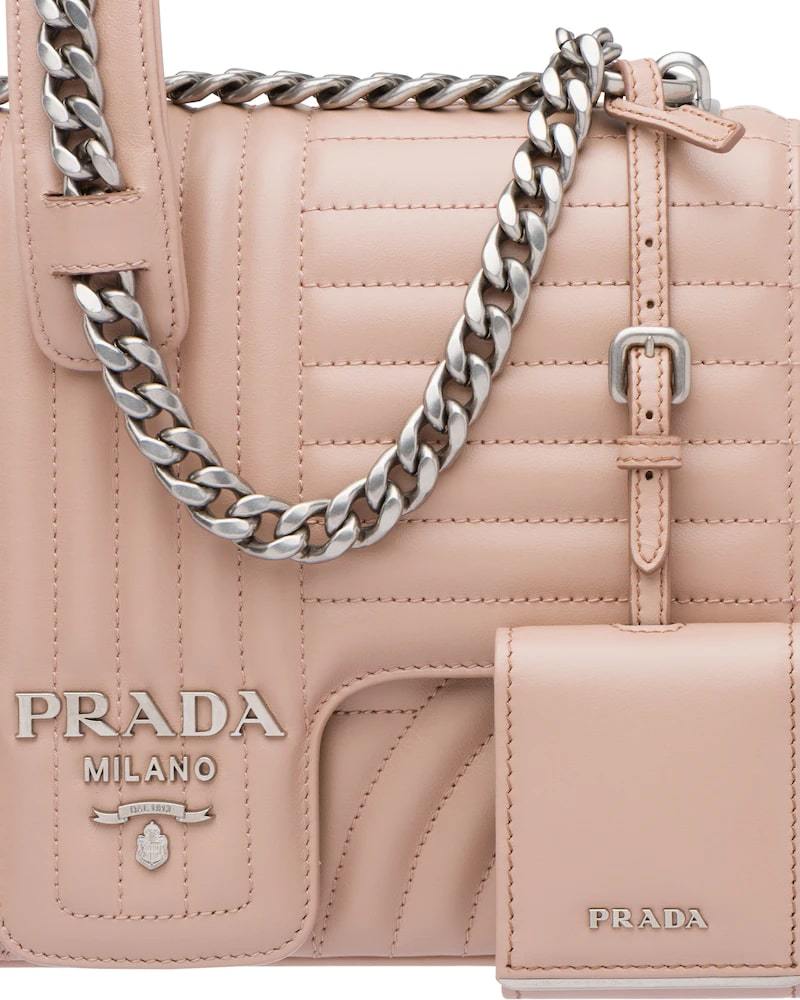 Prada Large Leather Diagramme Bag - photo 5
