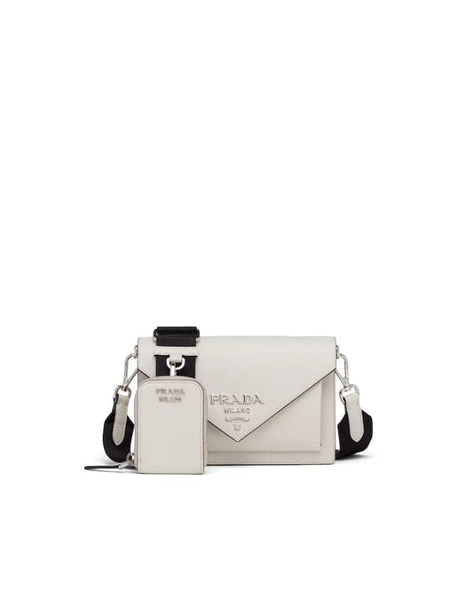 Prada Saffiano Leather Mini Envelope Bag - photo 1