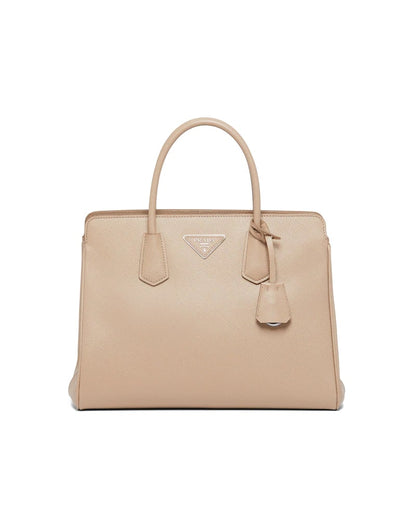 Medium Saffiano Leather Handbag - image 6