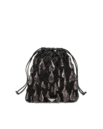 Prada Leather Mesh and Satin Clutch - photo 6