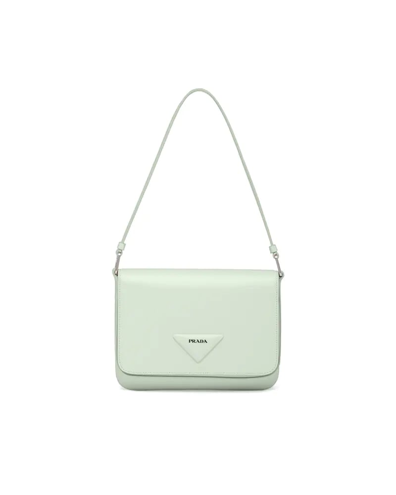 Brushed Leather Shoulder Bag - image 6