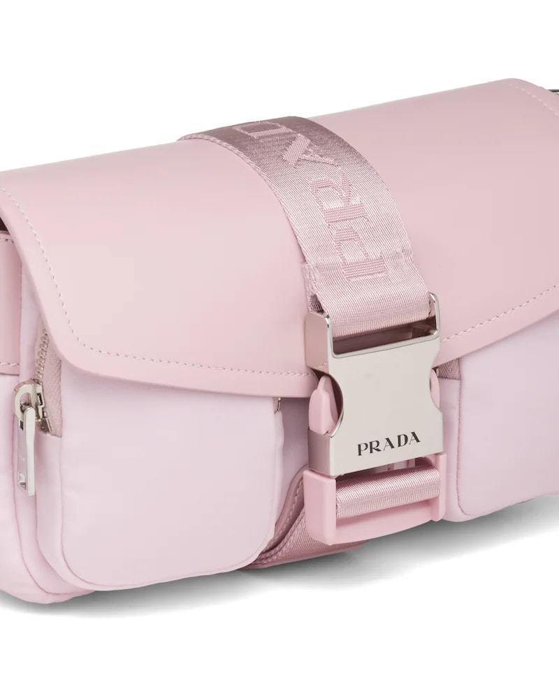 Prada Pocket Nylon and Brushed Leather Bag - photo 30