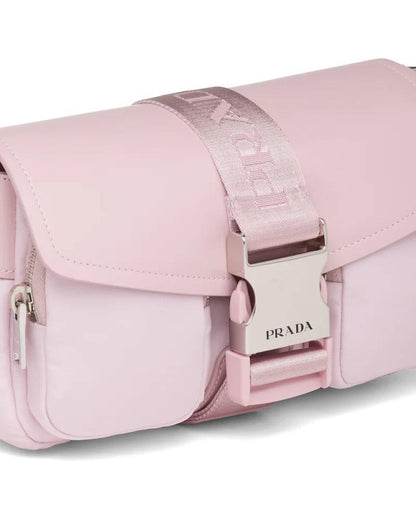 Prada Pocket Nylon and Brushed Leather Bag - photo 30