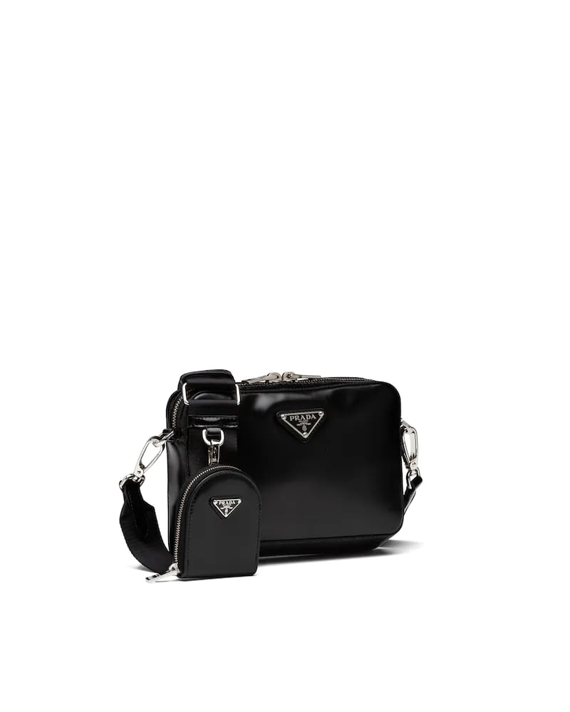 Brushed Leather Shoulder Bag - image 6
