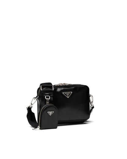 Brushed Leather Shoulder Bag - image 6