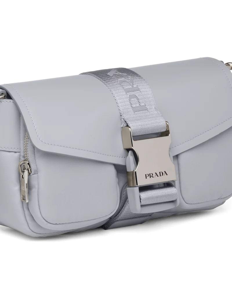 Prada Pocket Nylon and Brushed Leather Bag - photo 10