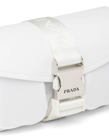 Prada Pocket Nylon and Brushed Leather Bag - photo 26