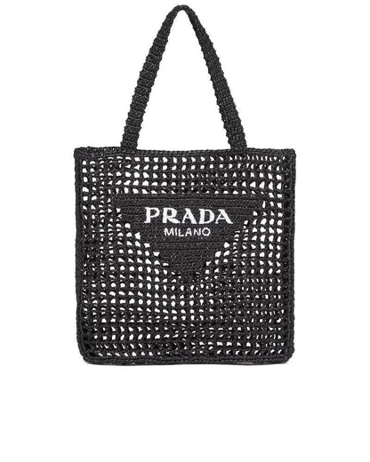 Prada Raffia Tote Bag - photo 6