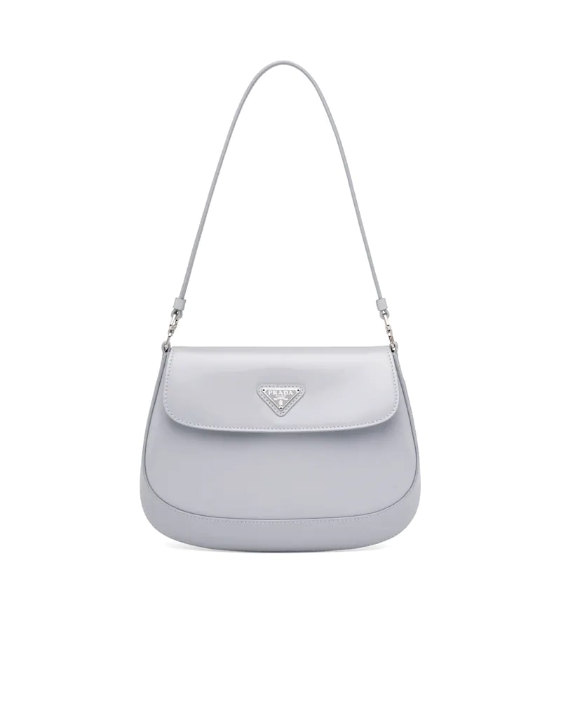 Prada Cleo Brushed Leather Shoulder Bag With Flap - photo 1