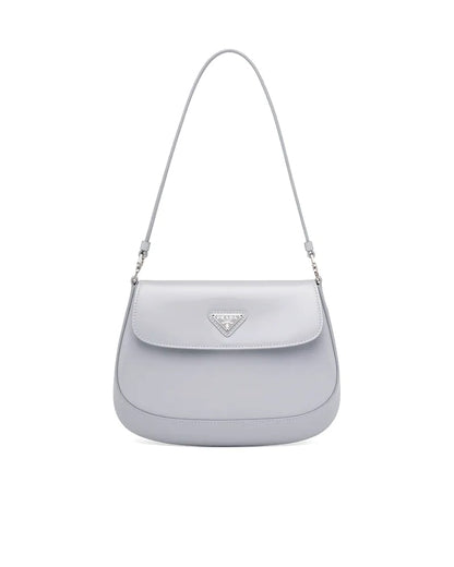 Prada Cleo Brushed Leather Shoulder Bag With Flap - photo 1