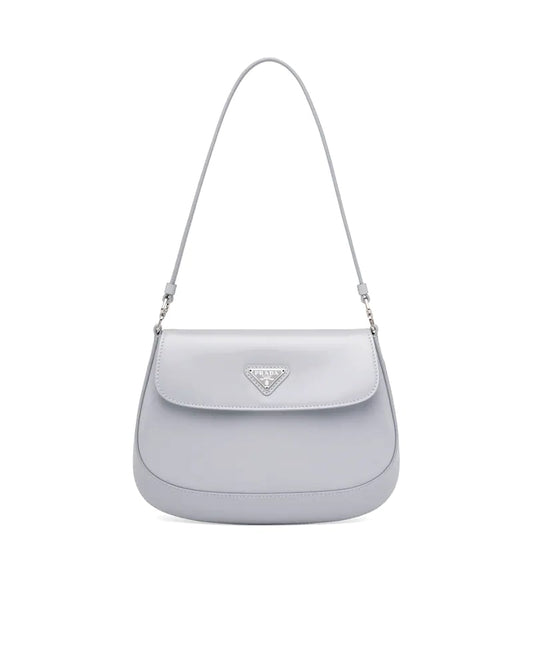 Prada Cleo Brushed Leather Shoulder Bag With Flap - photo 1
