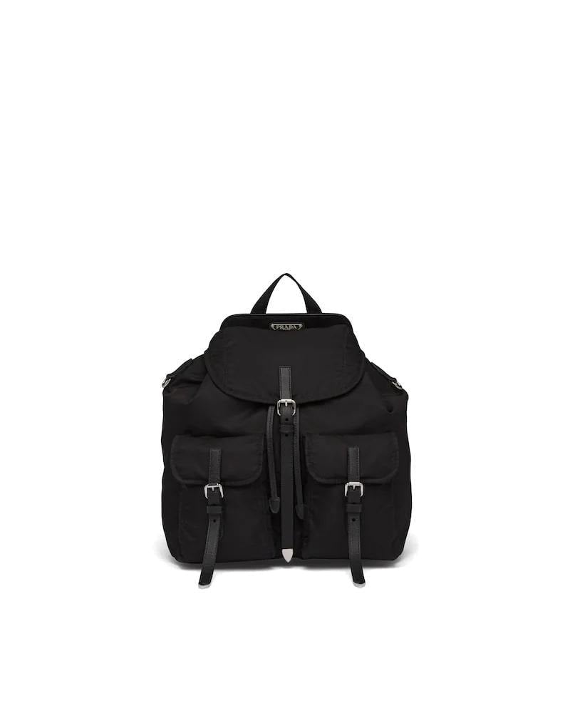 Prada Nylon and Saffiano Leather Backpack - photo 1