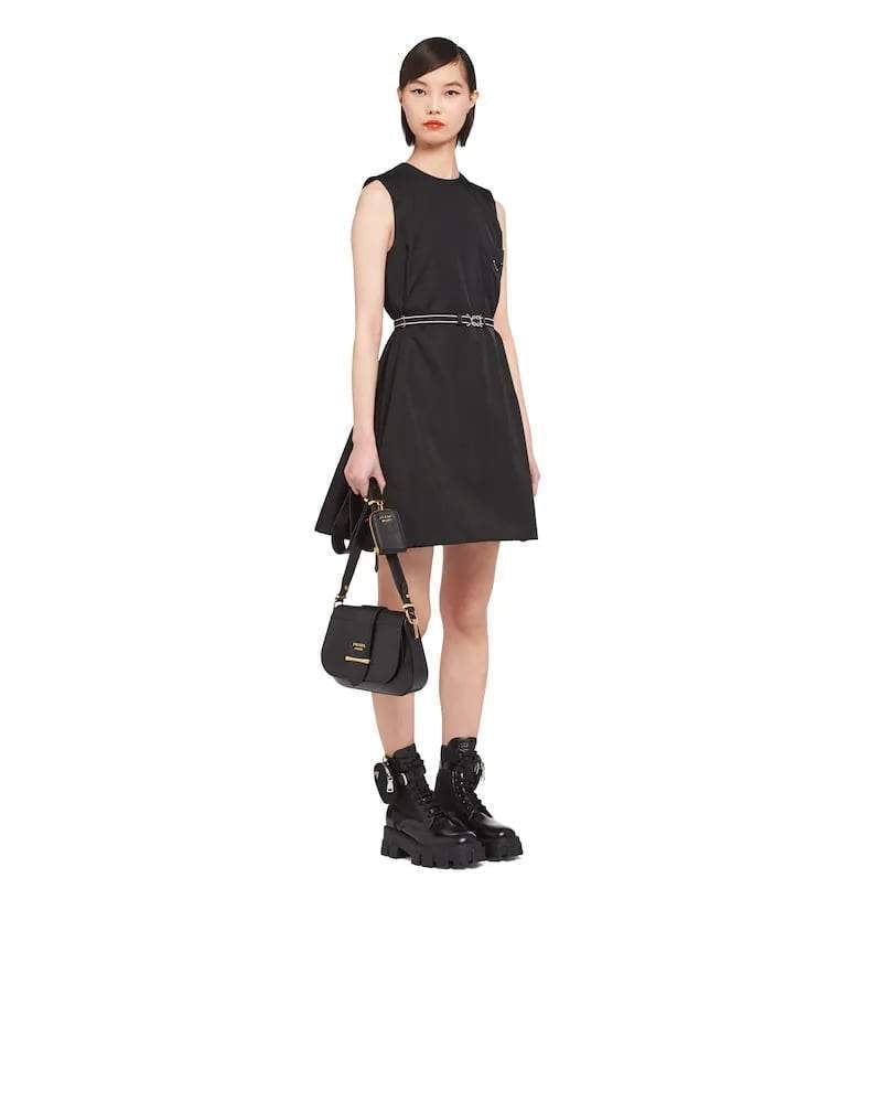 Prada Leather and Saffiano Shoulder Bag - photo 2