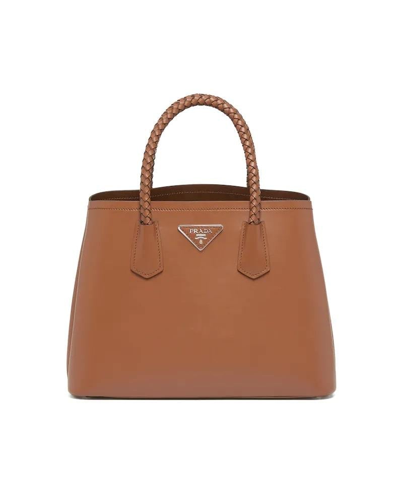 Prada Double Medium Leather Handbag - photo 7