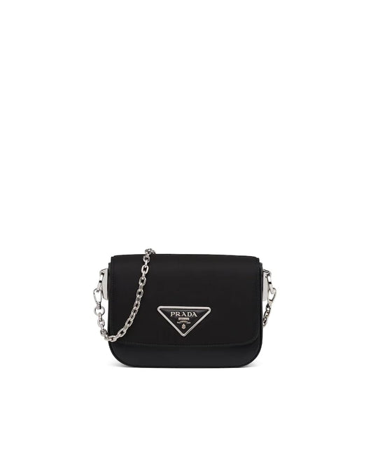 Nylon and Leather Prada Identity Shoulder Bag - image 1
