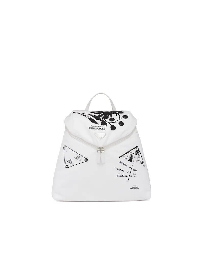 Prada Signaux Printed Nylon Backpack - photo 1