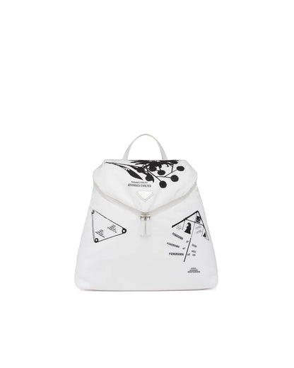Prada Signaux Printed Nylon Backpack - photo 1