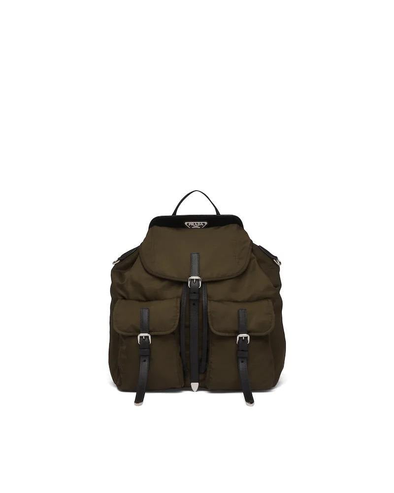 Prada Nylon and Saffiano Leather Backpack - photo 8