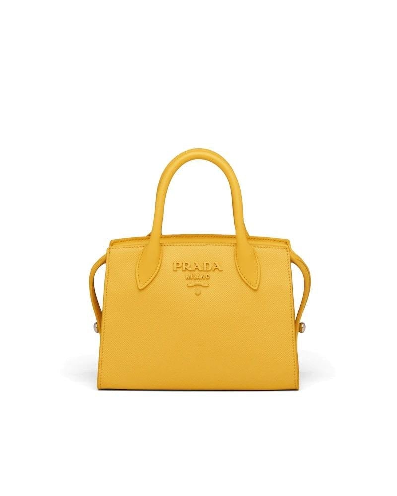 Saffiano Leather Prada Monochrome Bag - image 10