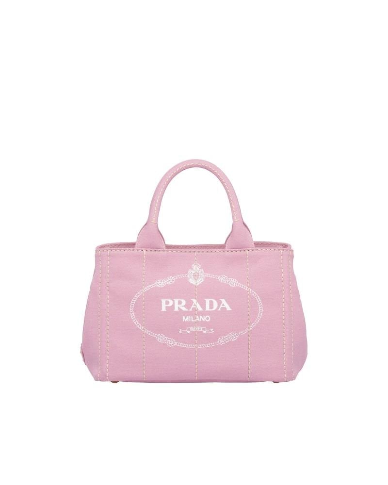 Prada Small Cotton Canvas Tote - photo 8