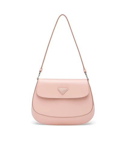 Prada Cleo Brushed Leather Shoulder Bag With Flap - photo 8