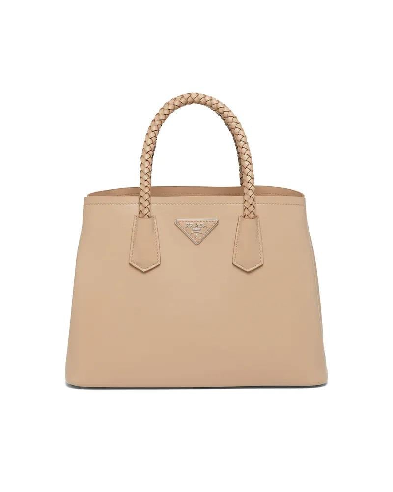 Prada Double Medium Leather Handbag - photo 8