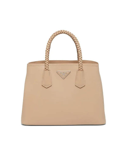 Prada Double Medium Leather Handbag - photo 8