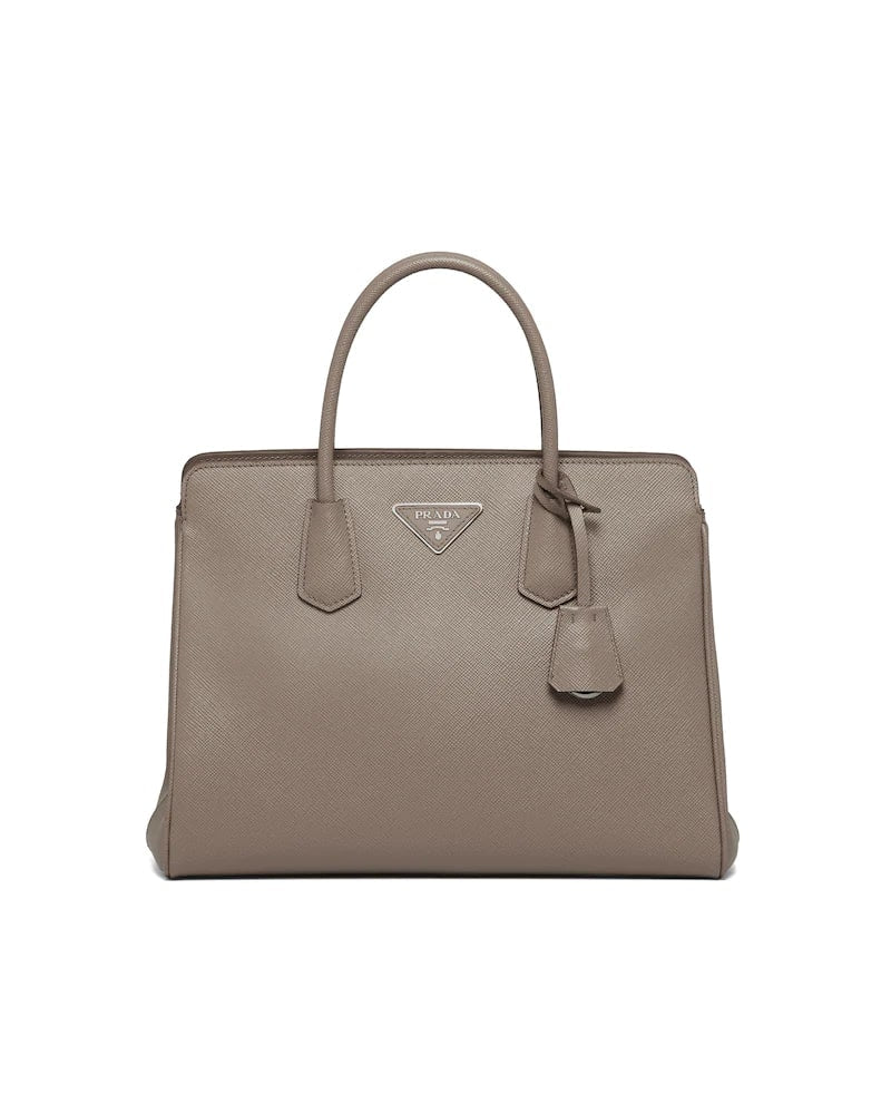 Medium Saffiano Leather Handbag - image 8