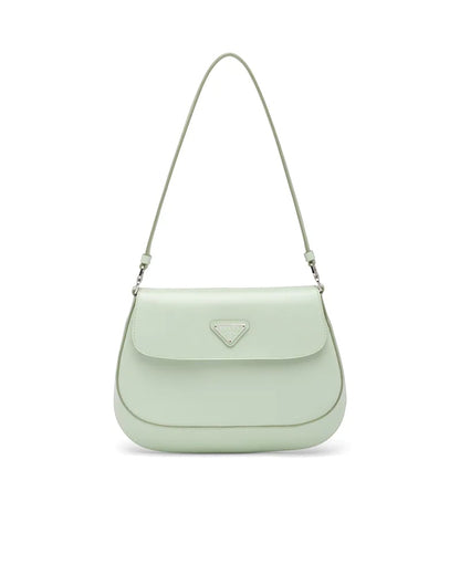 Prada Cleo Brushed Leather Shoulder Bag With Flap - photo 9