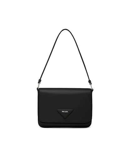 Brushed Leather Shoulder Bag - image 1