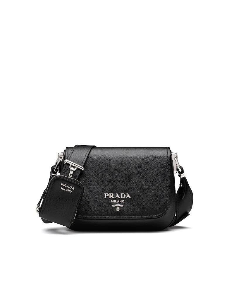 Saffiano Leather Shoulder Bag - image 1