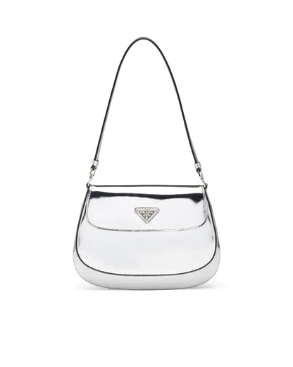 Prada Cleo Brushed Leather Shoulder Bag With Flap - photo 10