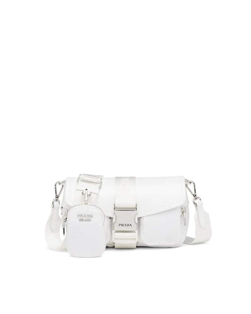 Prada Pocket Nylon and Brushed Leather Bag - photo 22