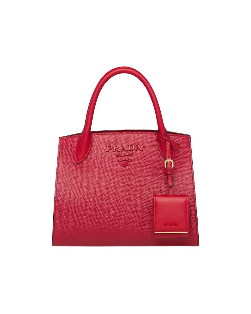 Prada Medium Saffiano leather Prada Monochrome bag - photo 6
