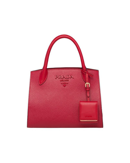 Prada Medium Saffiano leather Prada Monochrome bag - photo 6