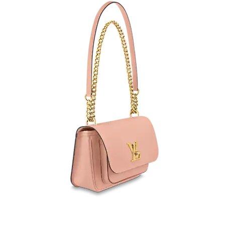 Louis Vuitton LOCKME CHAIN PM Bag Rose des Sables Pink - image 2