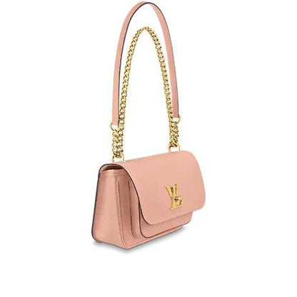 Louis Vuitton LOCKME CHAIN PM Bag Rose des Sables Pink - image 2