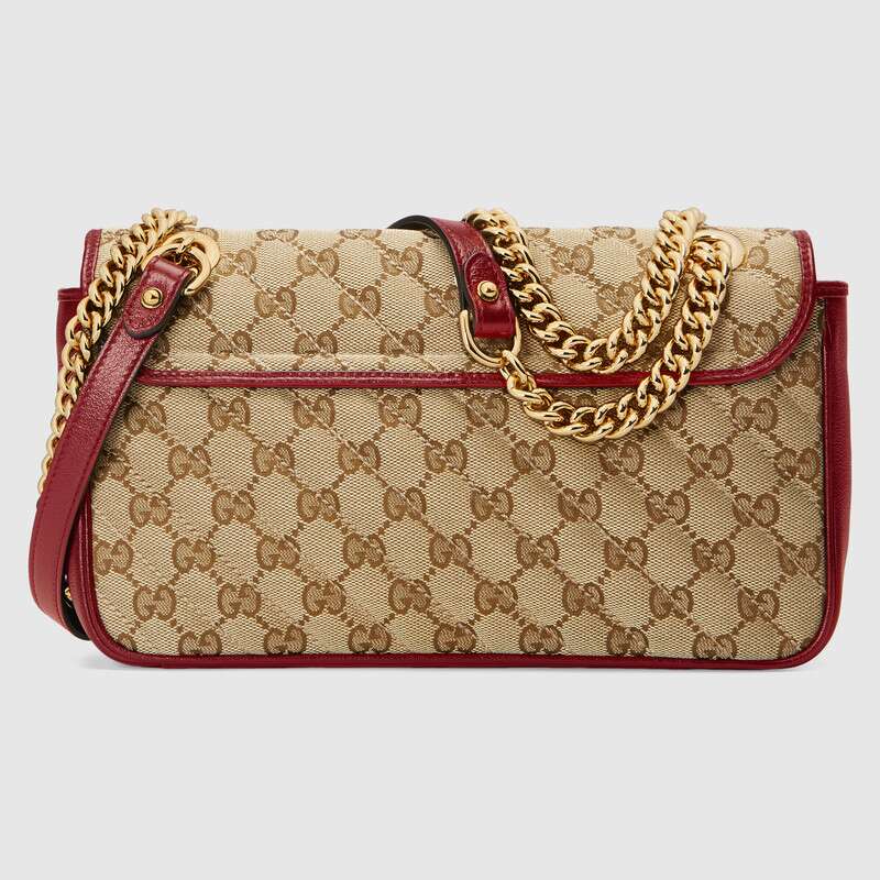 GG Marmont small shoulder bag Red Leather - image 4