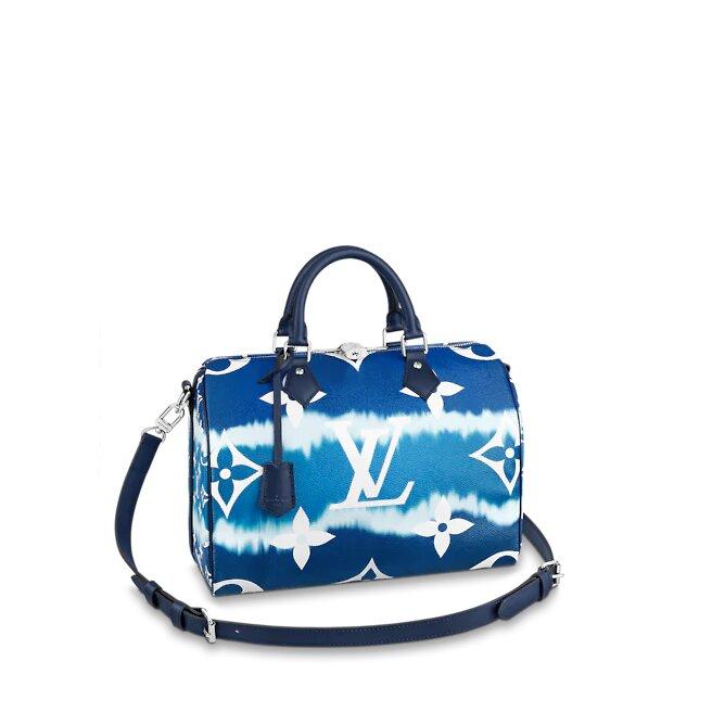 Louis Vuitton ESCALE SPEEDY BANDOULIÈRE 30 blue - image 4