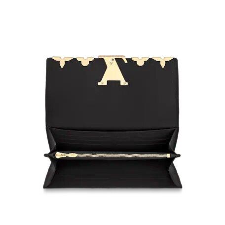 Louis Vuitton Capucines Wallet Black - photo 5