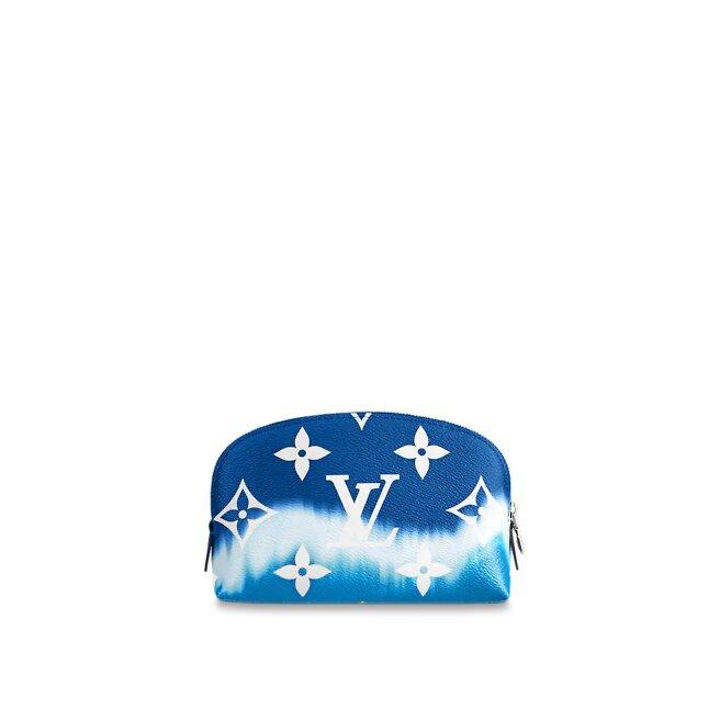 Louis Vuitton ESCALE COSMETIC POUCH PM Blue - image 5
